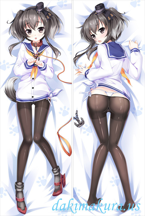 Kantai Collection Japanese destroyer Tokitsukaze Anime Dakimakura Pillow Cover